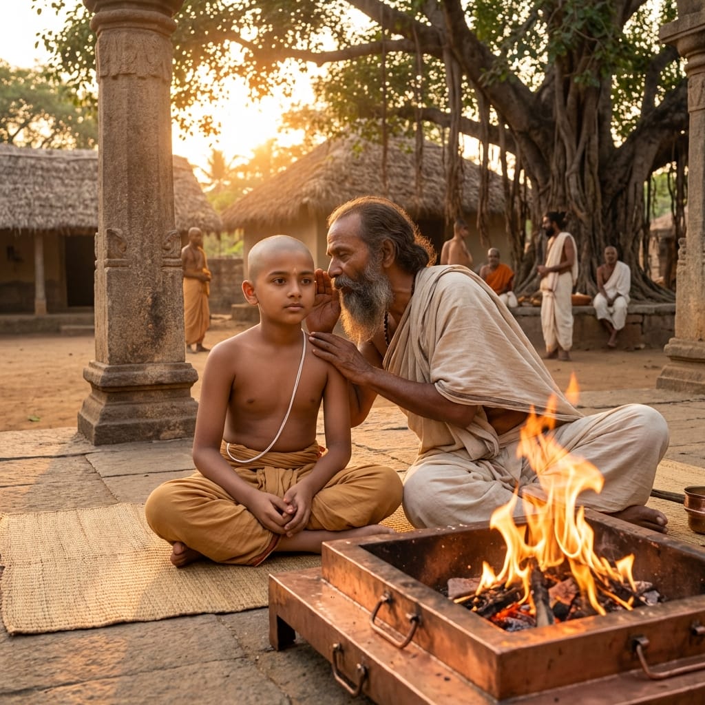 Upanayana Sanskar - Sacred thread ceremony Janeu Yajnopavit Brahmopadesham